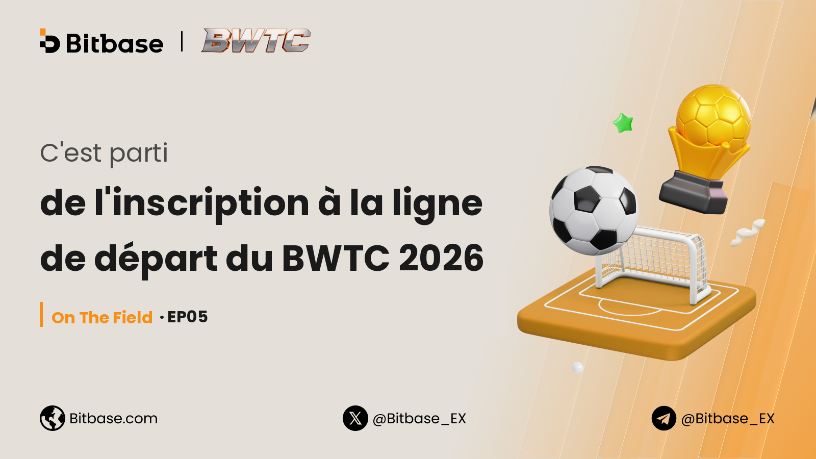 C'est parti : de l'inscription à la ligne de départ du BWTC 2026