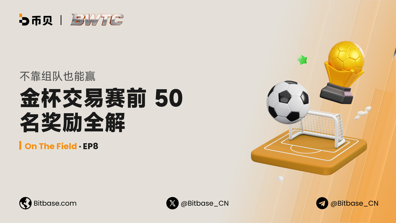 不靠组队也能赢：金杯交易赛前 50 名奖励全解