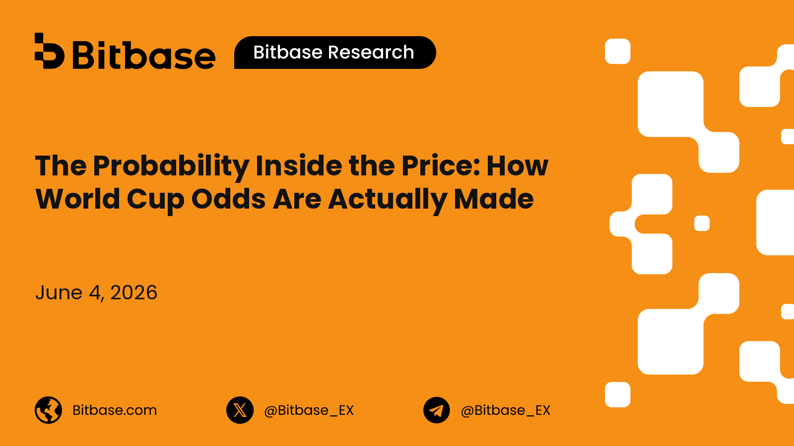 The Probability Inside the Price: How World Cup Odds Are Actually Made