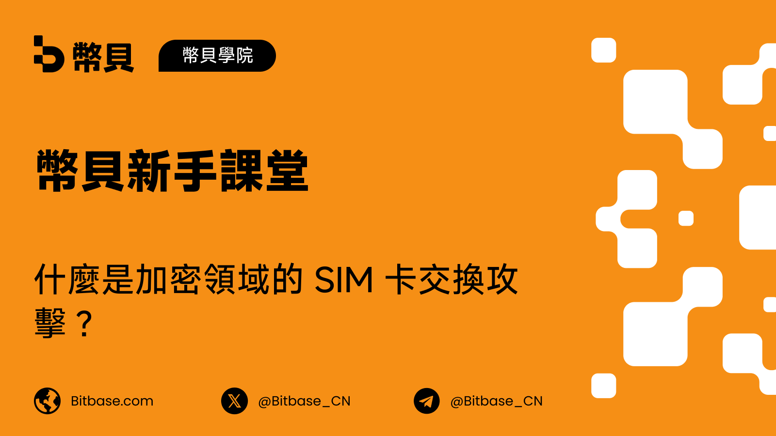 什麼是加密領域的 SIM 卡交換攻擊？