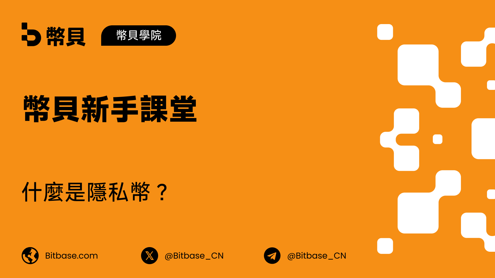 什麼是隱私幣？