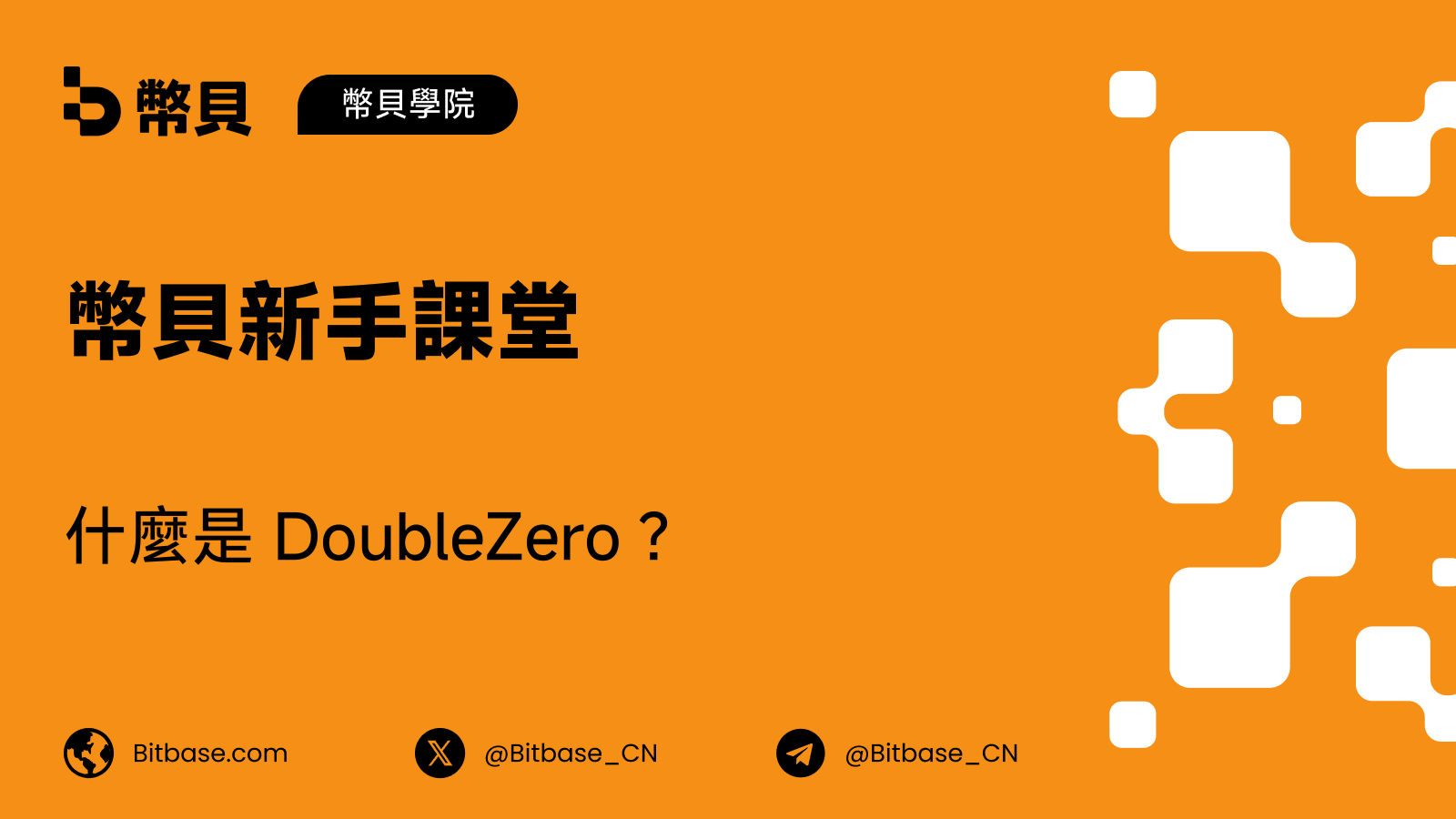 什麼是 DoubleZero?